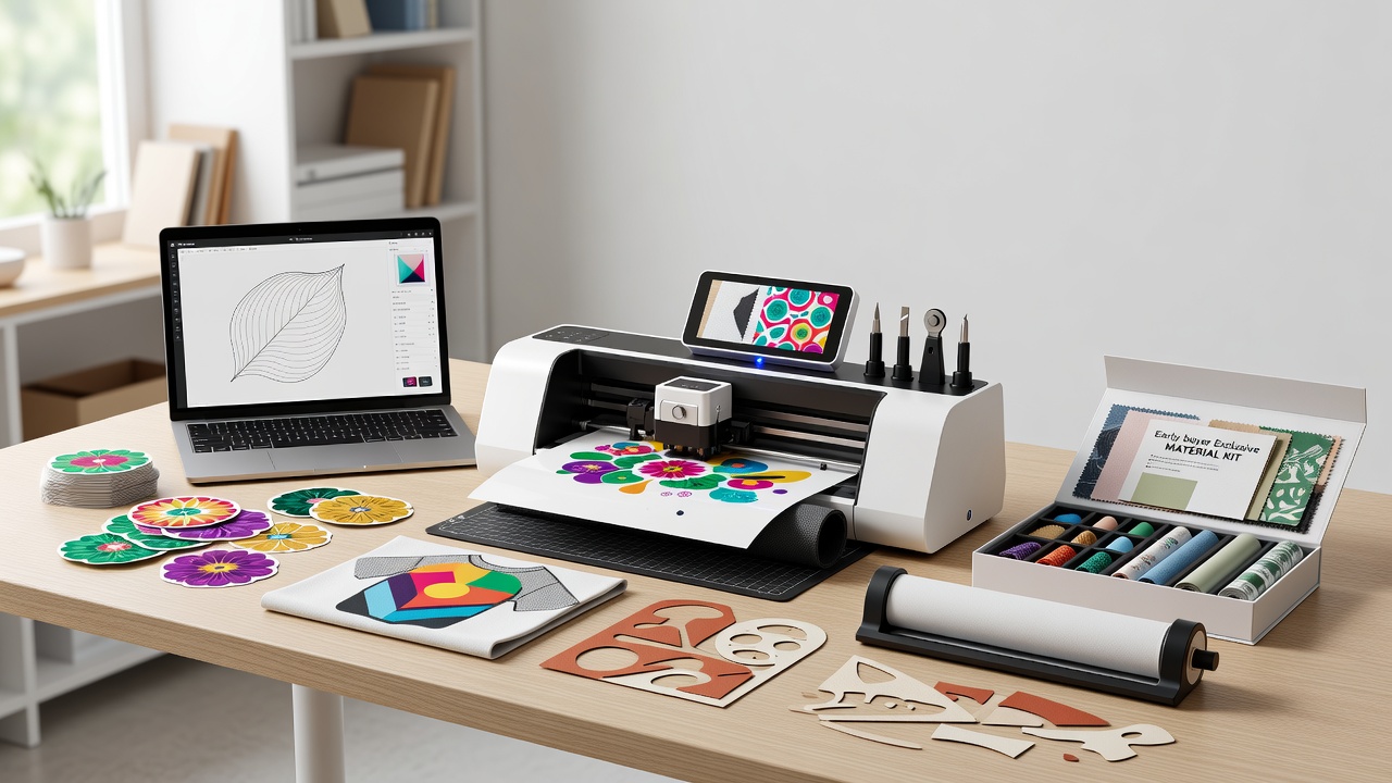 xTool Merges Printing, Scanning and Cutting Into One Desktop Craft Machine