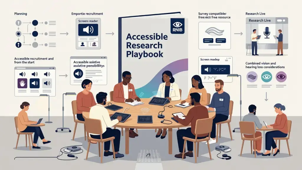 RNIB Publishes Step-by-Step Playbook for Accessible Research With Sight-Loss Participants